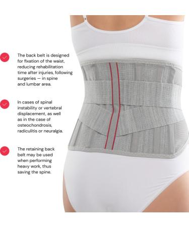 Buy Lauma Medical XXL Elastic Postoperative Back Belt | International Shipping Available - Buy Online on GoSupps.com