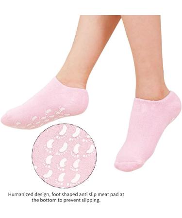 Gel Spa Sock Glove Moisturizing Gel Glove Sock Essential Oil Spa Glove Sock for Hand Feet Dry Skin Care 2Pairs - Buy Online on GoSupps.com