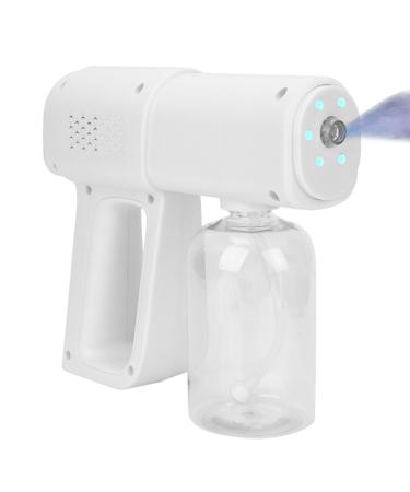 CYTGOUPER Handheld Nanometer Cleaning Sprayer 380ml USB Rechargeable Cordless Multifunctional Fine Mist Sprayer for Home Office School Hotel (White)