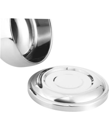 Minkissy Shaving Soap Bowl Set - 2 Bamboo Foam Containers with Lid for Men | Rustproof Steel Razor Holder | Perfect Shaving Accessories - Buy Online on GoSupps.com