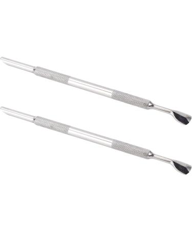 Cuticle Pusher Remover and Cutter Cuticle Pusher Set Dead Skin Removal Nail Manicure Tool Kit Stainless Steel Finger Divider with Sponge and Sand for Home Nail Salon - Buy Online on GoSupps.com