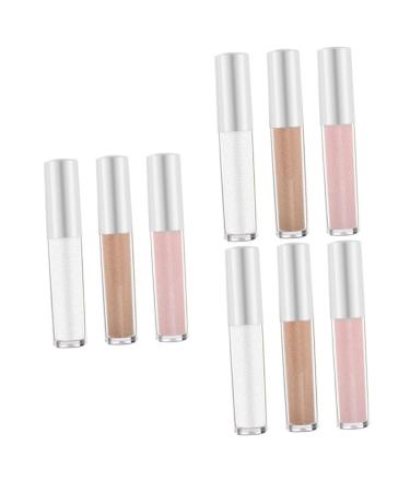 FRCOLOR 9 Pcs Polarized Monochrome Eyeshadow Liquid Eye Shadow Eye Makeup Tools Cosmetics Tools Product 1 count (Pack of 1) Assorted Colorx3pcs