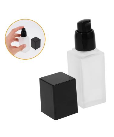 FRCOLOR 30ML Empty Lotion Bottle with Press Pump - Refillable Square Fluid Container for Cosmetics & Body Creams - Perfect for Travel - Buy Online on GoSupps.com