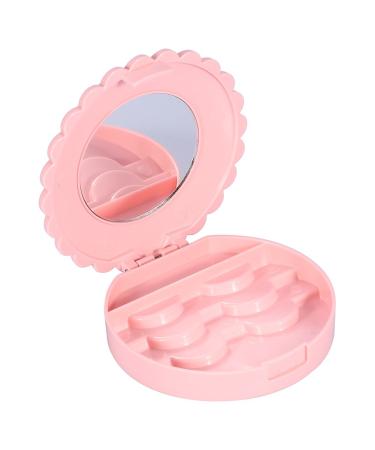 Lash Storage Organizer | Travel-Friendly Flower Shape Case for False Eyelashes | Portable Eyelash Storage Box - Buy Online on GoSupps.com