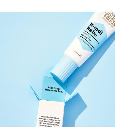 Bondi Sands Bondi Babe Clay Mask 75ml - Detox Face Mask for Redness Impurities & Blackheads - Moisturizing Clay Treatment - Buy Online on GoSupps.com