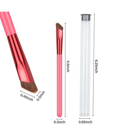 2Pcs 4D Hair Stroke Brow Stamp Eyebrow Brush Set for Women | Professional Multi-Function Makeup Tool - Buy Online on GoSupps.com