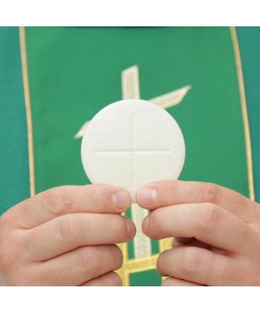 Thick Altar Bread Hosts White 2 3/4" Pack of 50 - Buy Online on GoSupps.com