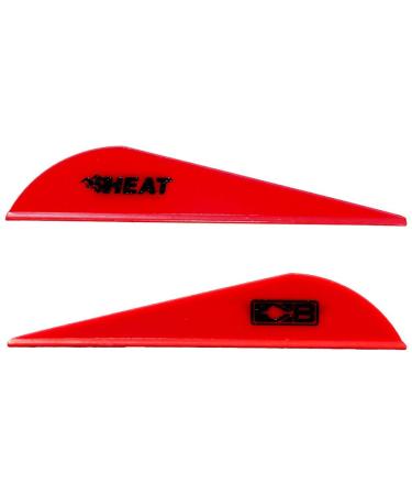 Bohning 2.5" Heat Vanes Red 2.5" Heat Vane, 36pk