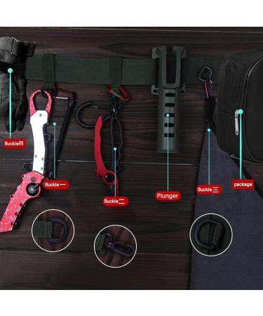 Adjustable Fishing Waist Belt Rod Holder with Storage Bag - Outdoor Lure Fishing Tool for Spinning and Casting Pole - Accessories Included - Buy Online on GoSupps.com