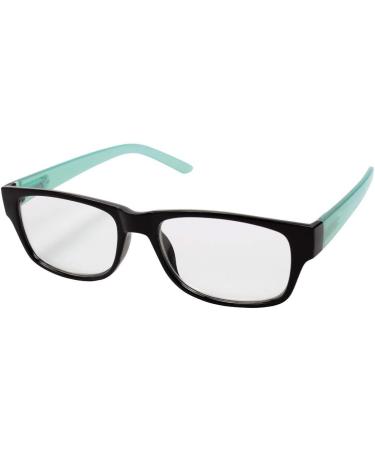 Buy Hama Foldable Reading Glasses - 2.5 Diopters Glass Frame | Black Turquoise Transparent - Stylish & Portable - Buy Online on GoSupps.com