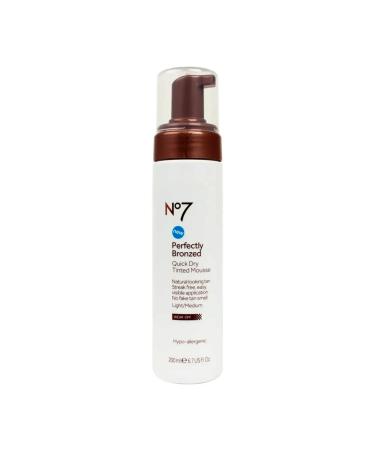 No7 Self Tan Mousse 200ml Light/Medium