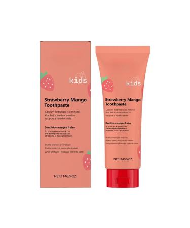 Kids Toothpaste Mild Teeth Cleaning & Stain Removal Enamel Protection Fruit Flavor Fresh Breath Promotes Bright Smile Safe for Children(1PCS) 1 Fl Oz (Pack of 1)