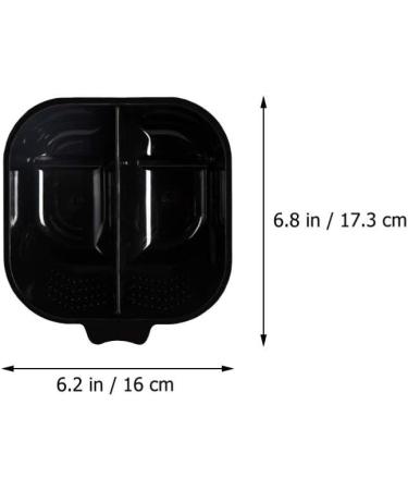 Lurrose Lip Gloss Containers 2pcs | Hair Dye Bowls | Silicone Mixing Tint Bowl | Double Color Mixing Bowls | DIY Hair Dye Tools for Salon & Home | Shop Supplies - Buy Online on GoSupps.com