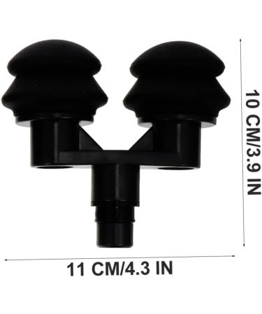 Anneomas 9-Piece Massage Head Set - Fascia Attachments for Athletes & Pain Relief | Enhance Your Massage Experience - Buy Online on GoSupps.com