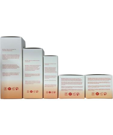 MN Mother Nature Enoki Menomush 5-Piece Skincare Set Cleanser Toner Serum Mask & Moisturizer Mushroom Antioxidant Complex for Glowing Radiant Skin Anti-Aging & Hydrating Daily Routine - Buy Online on GoSupps.com