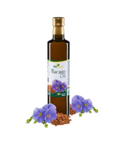 Biopurus Pure Cold Pressed Flax Seed Oil 500ml