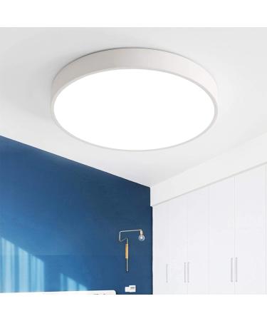 Nats 36W LED Ceiling Lamp - Warm White 3000K Ultra-Slim Modern Lighting for Living Room Bedroom Kitchen & Office - 400x40mm 2880lm - International Shipping Available - Buy Online on GoSupps.com