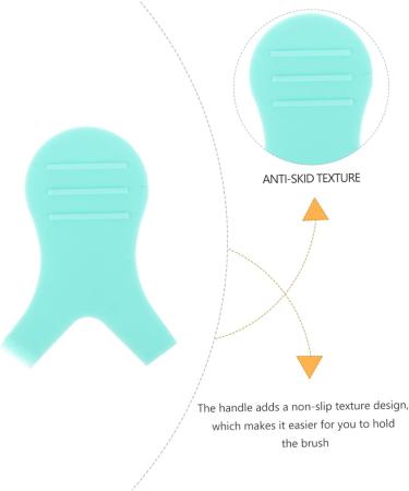 Beavorty 90 PCS y-shaped mascara brush lash tool eyelash mascara false lash mascara Silicone Grafting 4.5X3.5CMx3pcs - Buy Online on GoSupps.com