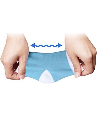 minkissy Vented Heel Socks Moisturizing Foot Socks Features Socks for Women Floral Hair Wreath for Women Blue Women's Socks & Hosiery Moisturising Gel Heel Socks Heel Pad Spa Men and Women - Buy Online on GoSupps.com