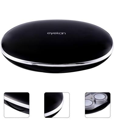 Buy Kombiuda Container Box for Contact Lenses | Includes Applicator & Mirror | Black | UK Shipping Available - Buy Online on GoSupps.com