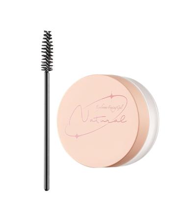 Opilroyn Eyebrow soap eyebrow soap clear eyebrow styling cream 10 g natural eyebrow styling soap eyebrow modelling gel with