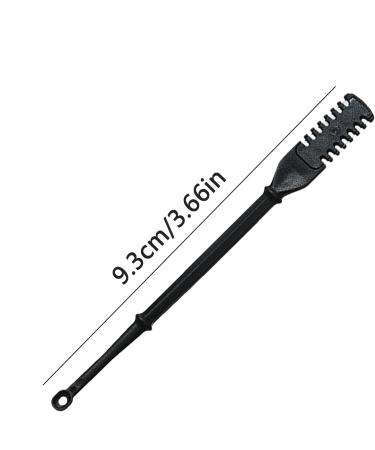 Manual Nose Hair Trimmer Nose Hair Shaver Manual 4 Piece Double Sided Nose Hair Trimmer Nose Hair Removal Device with Comfortable Grip for Business Travel Travel Dorm Rooms Black - Buy Online on GoSupps.com