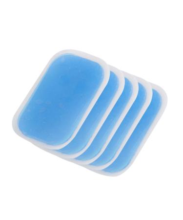 Coolhiya 50 pieces sheet replacement gelpads Fitness Matte Fitness Pads Training equipment Fitness equipment Gelpads for Bollenoner Gelpads for abdominal stimulators Intelligent gel-pad Hydrogel stickers 50PCs blue