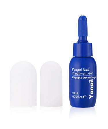 Yanail 2-in-1 Nail Mycosis Night Nail Care with Gel and Caps – Nail Mycosis Treatment – ??Renew Nail While You Sleep, 10 ml