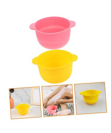 Minkissy Silicone Wax Containers for Kids | Safe Easy-to-Use Wax Melting Bowls for Cosmetics & Hair Removal - Buy Online on GoSupps.com