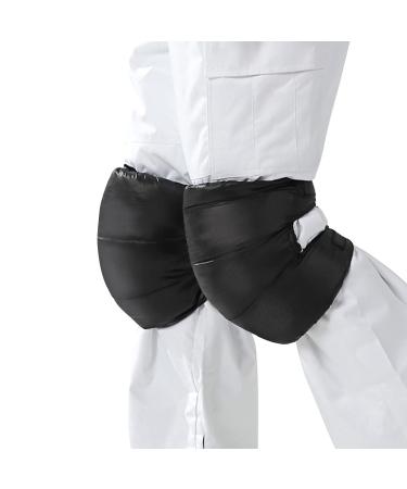 Warmers Knee Pads Knee Brace Kneepads Leg Knee Warmers Sleeves Winter Thicken Down-Filled Knee Support for Ski Riding Outdoor Activities