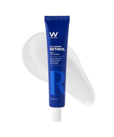 CICA BARRIER RETINOL EYE & FACE CREAM 1.76 fl Oz Retinol Vitamin A Peptides Wrinkle Care Soothing Panthenol Vitamin B5