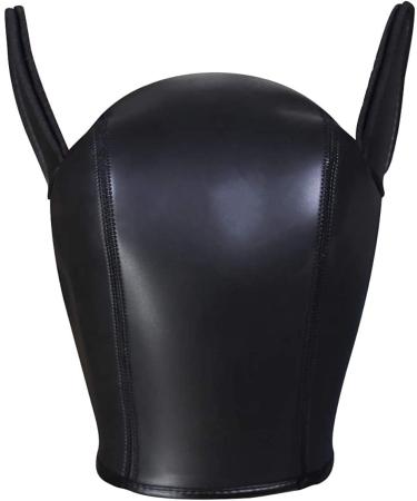 Yiqin RWSX Dog Mask - Soft Latex Petplay Mask with Removable Mouth & Ears for Halloween & Parties - XL Camo - Buy Online on GoSupps.com