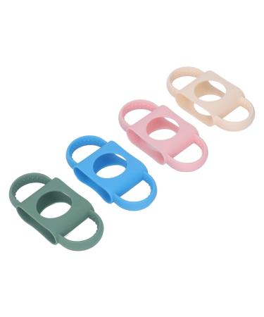 4 Bottle handles baby silicone bottle handle silicone -eas-grip-compatible bottle handles for baby bottles baby cup handles easy to drink water for toddlers