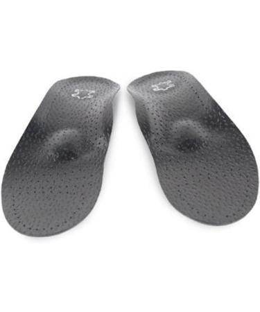 Hemoton Leather Sports Insoles | Arch Support Shockproof | Men and Women | Black | Size 1 - Buy Online on GoSupps.com