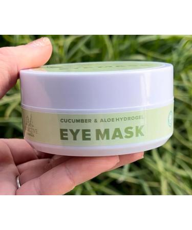 Organic Aloe & Cucumber Eye Gel Masks - De-Puff & Soothe Tired Eyes Hydrate Dark Circles Anti-Aging All Natural 30 Pairs - Buy Online on GoSupps.com