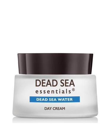 Dead Sea Essentials Water Day Cream for Face Hydrating Moisturizer for Women Cruelty Free - 1.69 Fl oz 50 ml