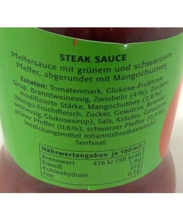  K hne KG (GmbH & Co.) Bold peppery and spicy steak sauce (250 ml) - Buy Online on GoSupps.com