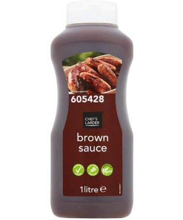 Chef's Larder Brown Sauce 1 Litre - Buy Online on GoSupps.com