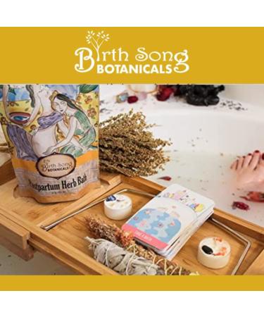 Postpartum Herbal Sitz Bath for Soothing Recovery - 8 oz Bag | Birth Song Botanicals - Buy Online on GoSupps.com