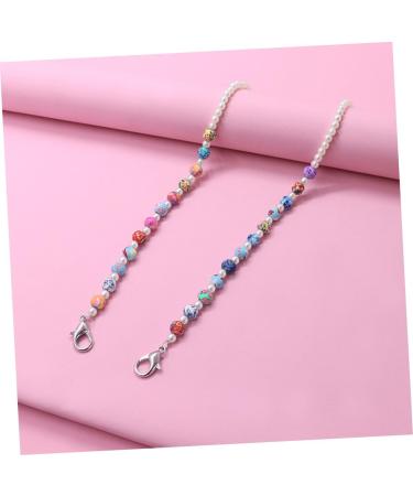 Shop Gatuida 4pcs Mask Anti-Drop Chain Shot Glasses Beads - Durable Polymer Clay Multipurpose for Kids | International Shipping Available - Buy Online on GoSupps.com