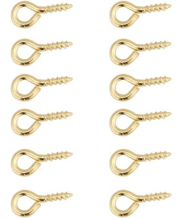 200 Mini Gold Eye Pins Hooks for Jewelry Pendant Making - Threaded Bails Findings - Buy Online on GoSupps.com