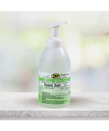 Zep Foaming Hand Sanitizer (500 mL Case of 6) - Odor Free Formula Made in  USA (88004) 16.9 Fl Oz (Pack of 6)