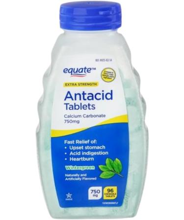 Equate Extra Strength Sugar-Free Antacid Chewable Tablets Orange Cream Wintergreen Assorted Berries Flavor (Pack of 3) by Kwabossal - Buy Online on GoSupps.com