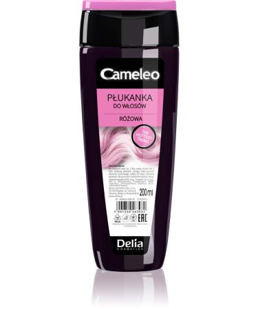 DELIA CAMELEO - PINK - HAIR TONER RINSE COLOUR BLOND GREY BLEACHED HAIR 200ml