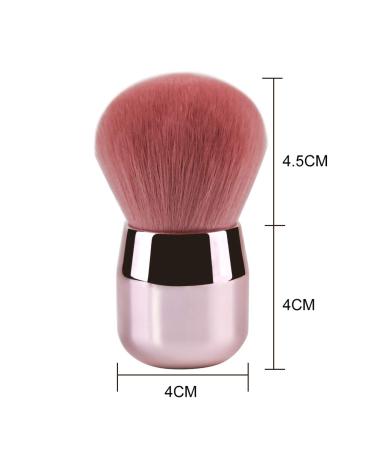 Daubigny Large Pink Kabuki Makeup Brush for Flawless Blending - Ideal for Liquid, Cream, Powder, & Concealer - Buy Online on GoSupps.com