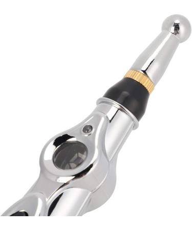 Changor Electronic Acupuncture Pen - 18 cm Neck Massager with Stainless Steel Acupoint Function | International Shipping - Buy Online on GoSupps.com