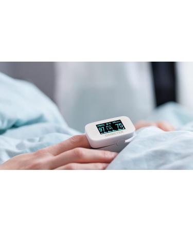 Scaleson S250 Pulse Oximeter - Accurate Oxygen Saturation & Pulse Monitoring for Adults & Children | Easy-to-Read OLED Display - Buy Online on GoSupps.com