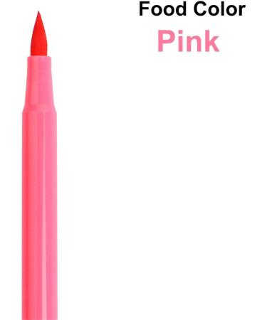 Edible Markers | Food Coloring Pens with Fine and Thick Tip Ultra Fine Edible Markers for Decorating Fondant Cakes Cookies Frosting Easter Eggs A/v Pink - Buy Online on GoSupps.com