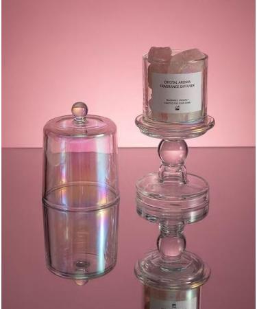 Natural Healing Amethyst Set with Aroma Diffuser - Stone Ornament Gift Box | International Shipping Available - Buy Online on GoSupps.com