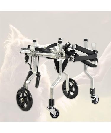 Dog Wheelchair for Hind Legs Lightweight Pet Exercise Wheels for Handicapped Dog Rehabilitation Cart 4 Wheels Adjustable Assisted Walk Car Easy Assemble for Weight 2-5.5Pounds XX - Small - Buy Online on GoSupps.com